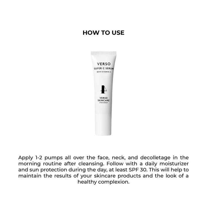 Verso Super C Serum 30ml