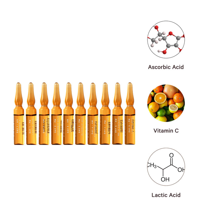 MZ SKIN Glow Boost Ampoules 5 Day Ragiance Regime