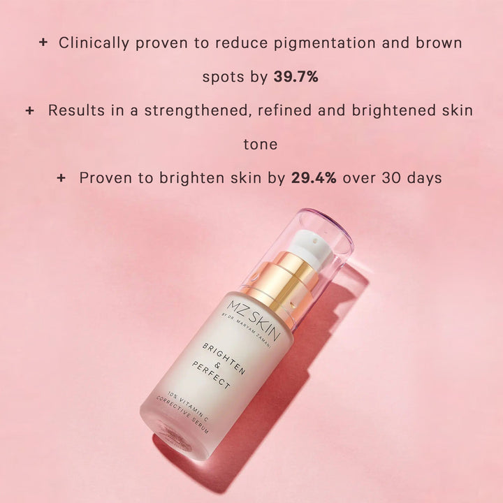 MZ SKIN  Brighten & Perfect 10% Vitamin C Corrective Serum