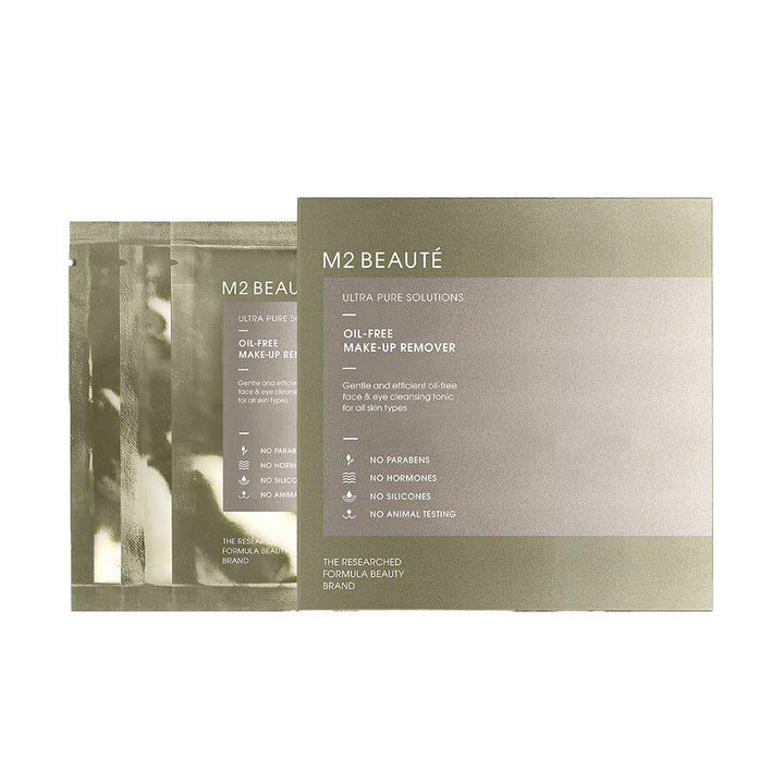 M2 BEAUTÉ Oil-Free Make-Up Remover Sachets