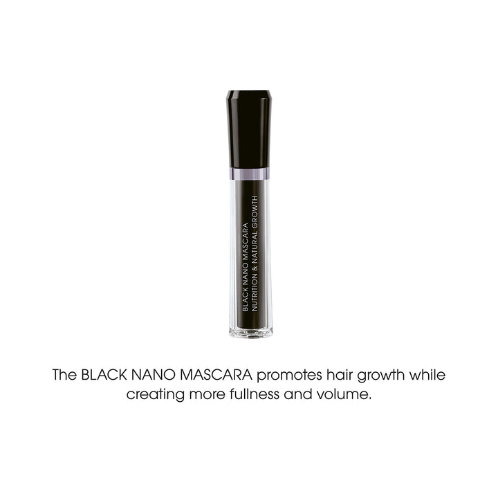 M2 BEAUTÉ Black Nano Mascara Nutrition & Natural Growth