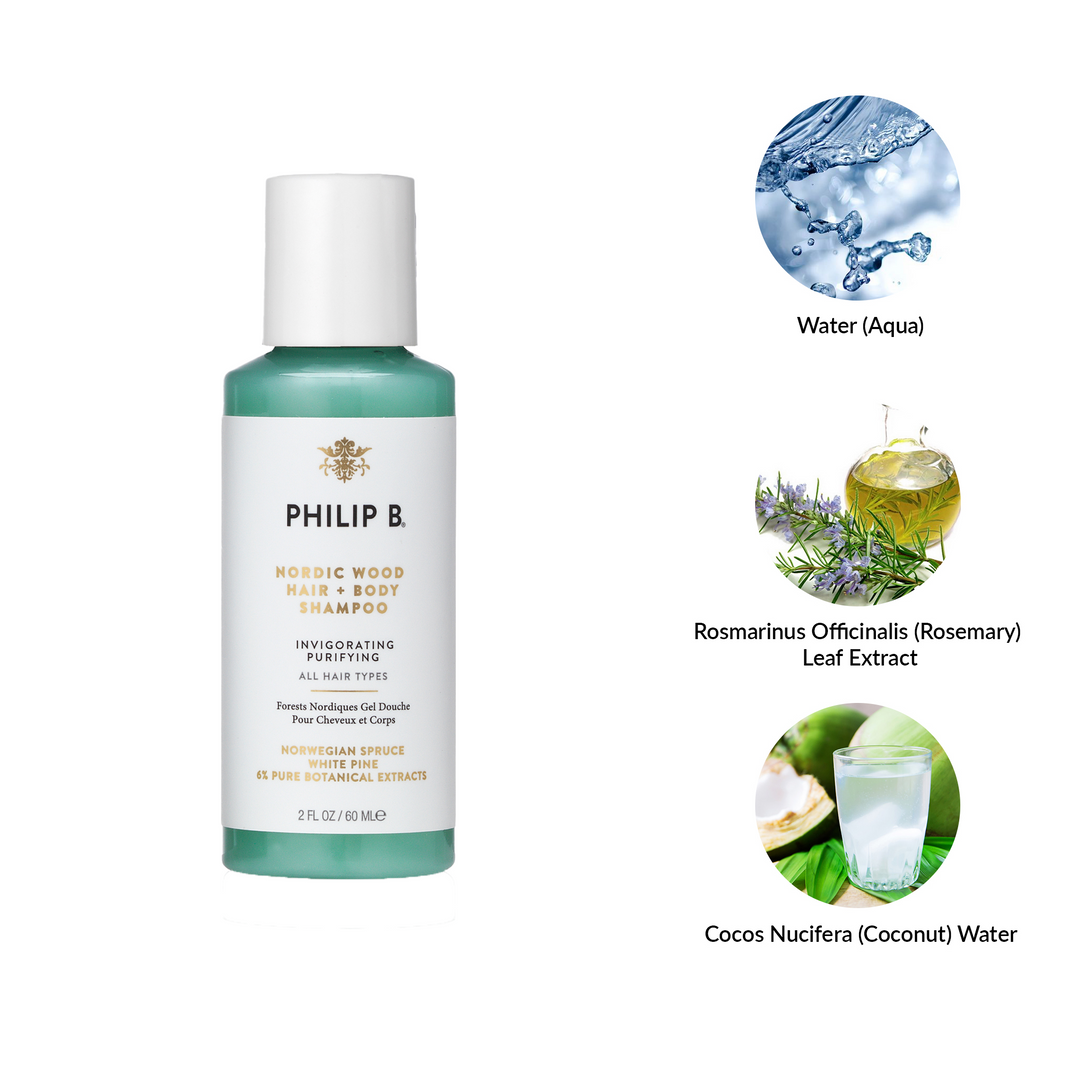 PHILIP B Nordic Wood Hair + Body Shampoo