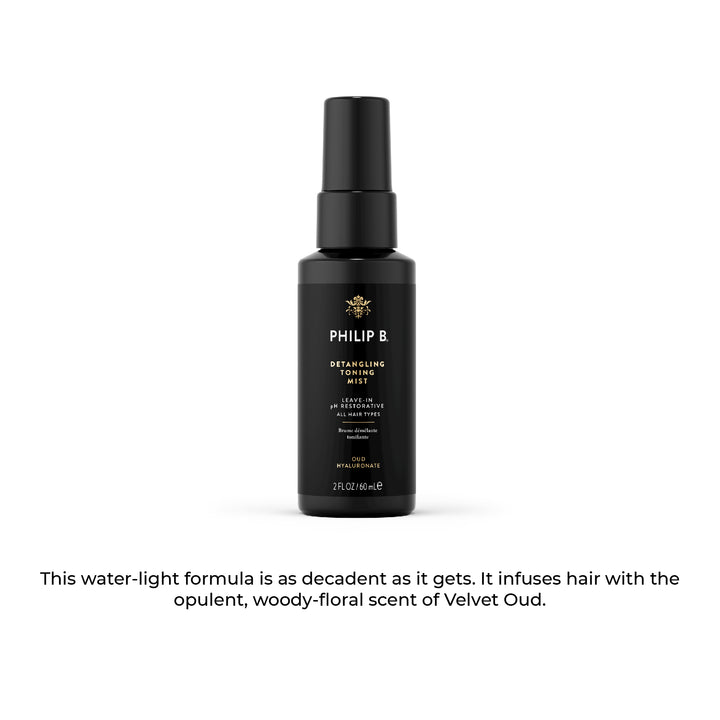 Philip B Detangling Toning Mist with Velvet Oud 60ml