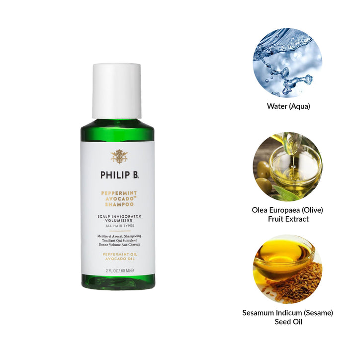 Philip B Peppermint Avocado Shampoo 60ml