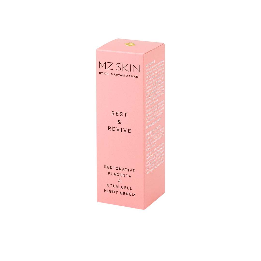 MZ SKIN Rest & Revive Restorative Placenta & Stem Cell Night Serum