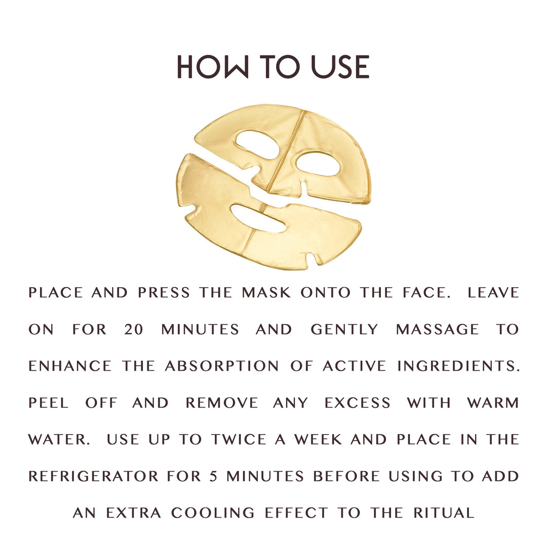 MZ SKIN Hydra-Lift Gold Face Mask