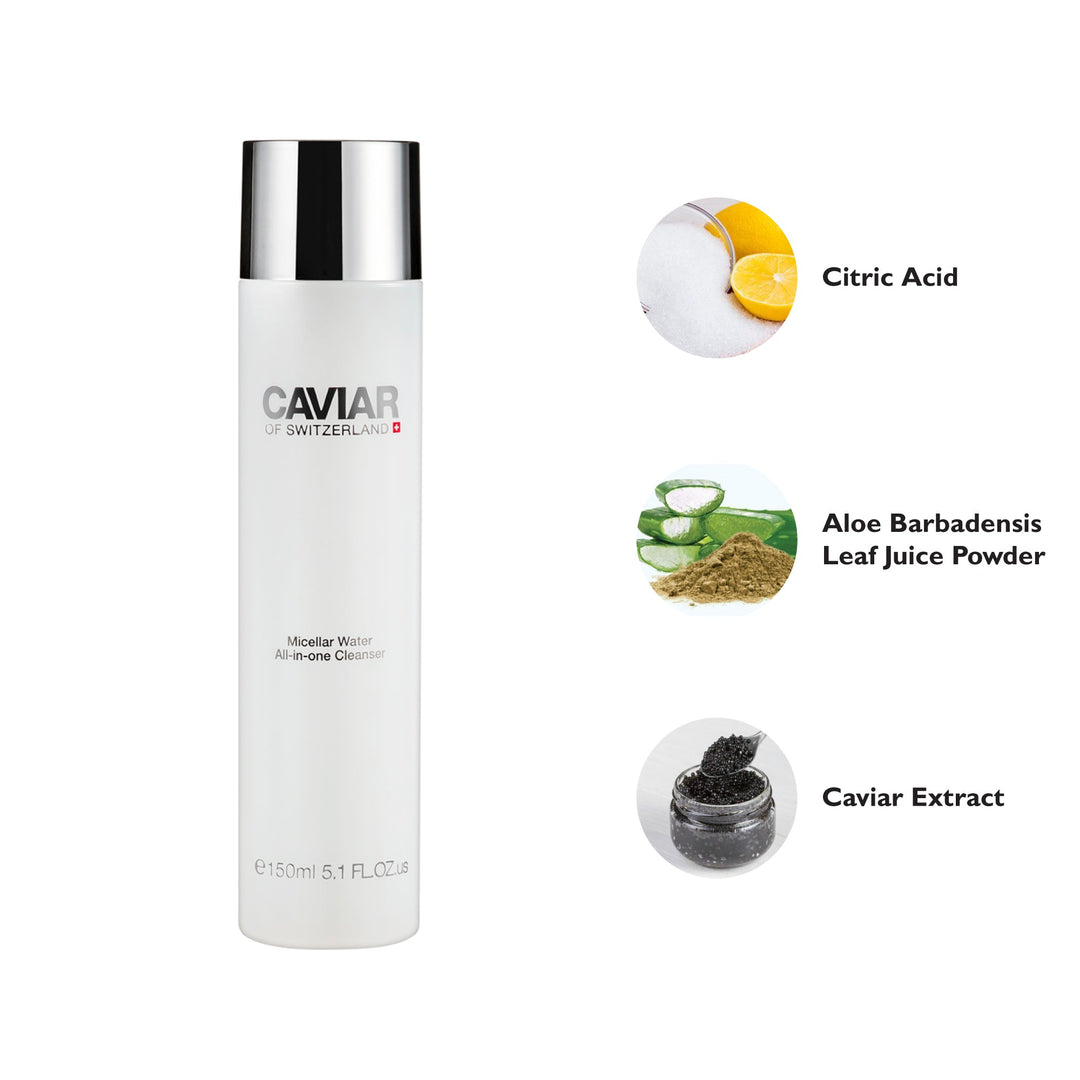 Caviar Of Switzerland Micellar Water All-in-one Cleanser